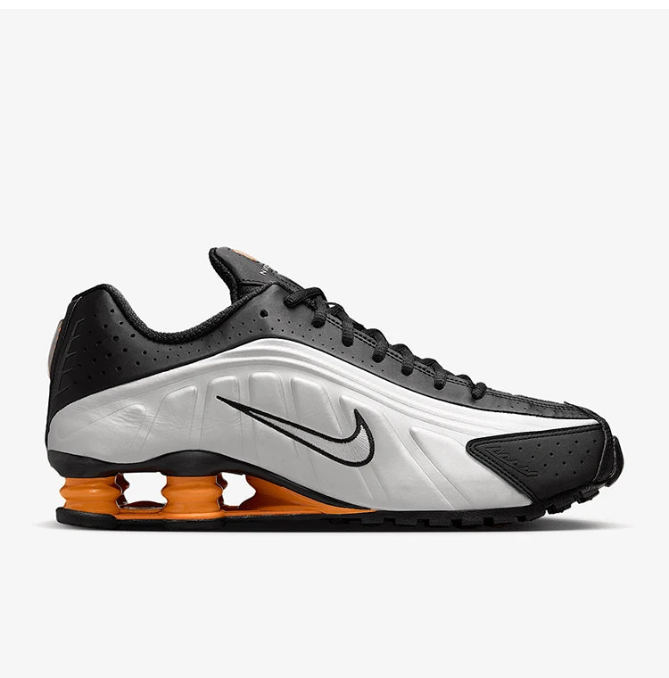 Nike Official Authentic SHOX R4 Men's Cushioning Wear-Resistant Low-Top Sport Running Shoes HQ1988-003