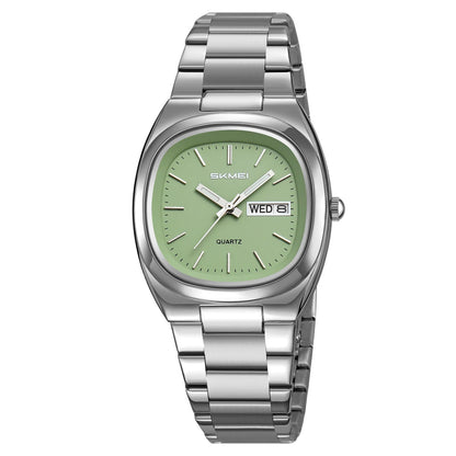 SKMEI 2420 Casual Female Wristwatch Dress For Women Ladies Business Steel Clock Fashion Quartz Date Time Women Luxury Watches