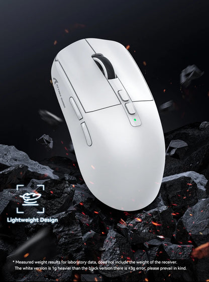 Attack Shark X6 Lightweight Wireless Gaming Mouse with 3 Mode Up to 26K DPI RGB Backlight Charging Base for Laptop Deskbtop