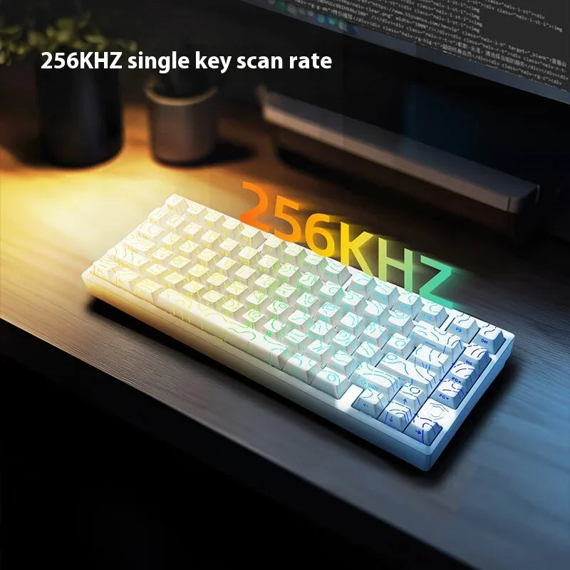 IROK MG75 PRO MG75 Max Magnetic Gaming Mechanical Keyboard RT0.001mm 8K 0.125ms Delay Aluminium RGB Hot Swap Wired Game Keyboard