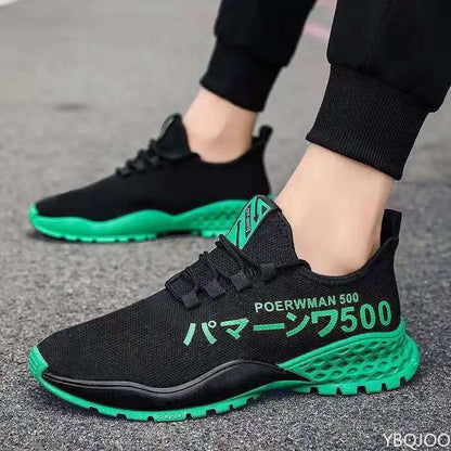 2025 grande taille printemps et automne nouveau respirant léger décontracté chaussures pour hommes Niche tendance polyvalent plat sport chaussures pour hommes
