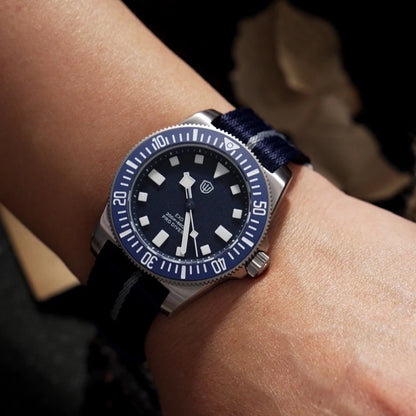 Watchdives EXD V2 40mm Titanium Watch Exchangeable X Design VH31 Sweep Second Movement Quartz Watches Luminous Waterproof 200M