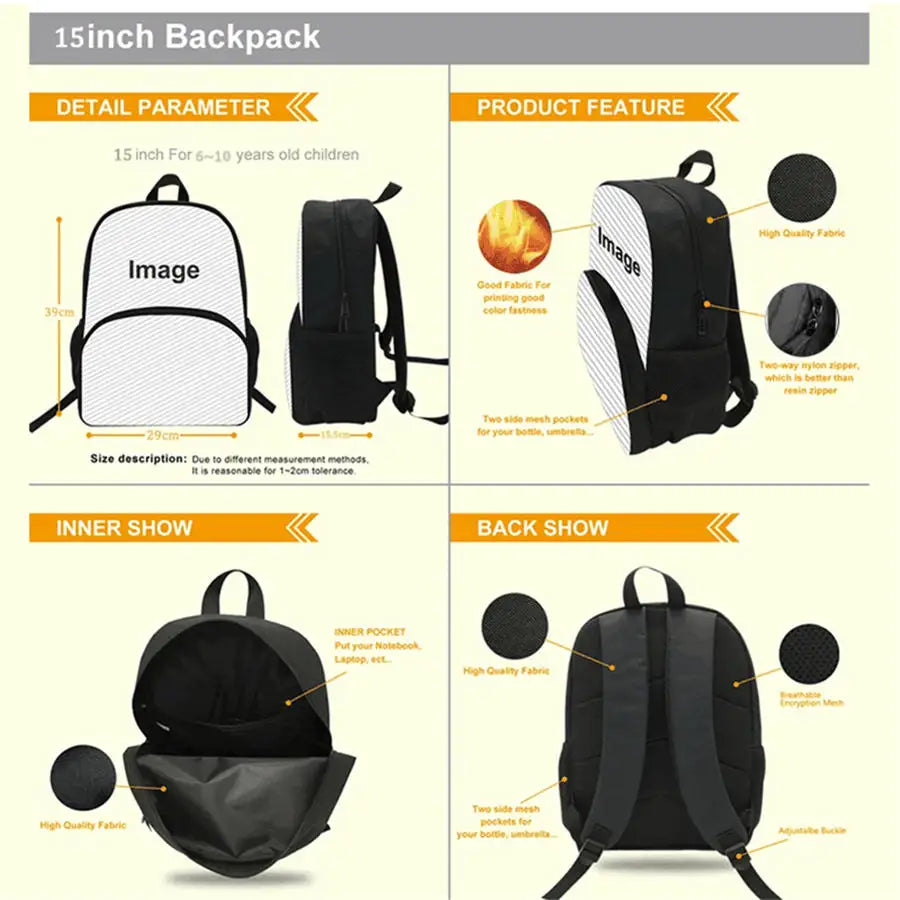 FORTNITE 3Pcs Lightweight Backpack With Front Pocket,Crossbody Bag&Pencil Case For Age 5-9 Boys Girls,Free 3D Printed Keychain.