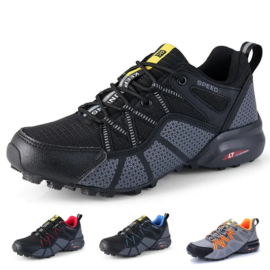 Men Hiking Shoes Outdoor Lightweight Camping Travel Shoes Non-Slip Waterproof Women Large Size Tactical Training Sports Shoes