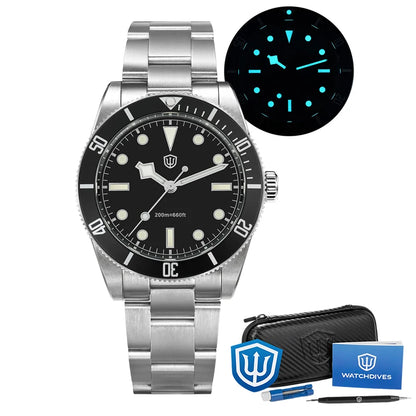 Watchdives WD7922 Quartz Watch VH31 Movement 200m Waterproof Men Watches Sapphire Crystal Luminous Vintage Watches with Gift Box