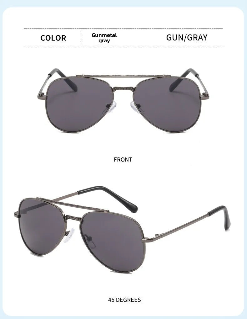 2025 UV400 Metal Children's Sunglasses for Boys and Girls, Toad Glasses for Children Sunglasses Boys And Girls Baby Aviator