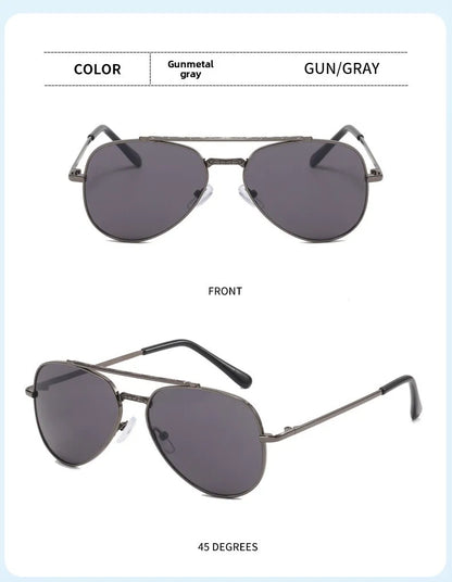 2025 UV400 Metal Children's Sunglasses for Boys and Girls, Toad Glasses for Children Sunglasses Boys And Girls Baby Aviator
