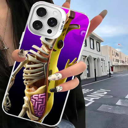 F-Fortnites Phone Case For IPhone 17 16 15 14 13 12 11 Pro Max Plus Color Silver Cover