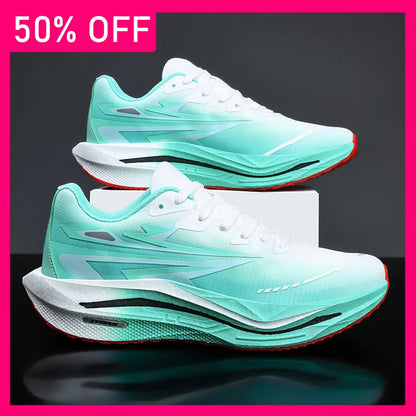 Unisex Sports Shoes Fashionable Lace Up Running Shock-absorbing Anti Slip Rebound Training Shoes 2026 New Outdoor Fitness Shoes