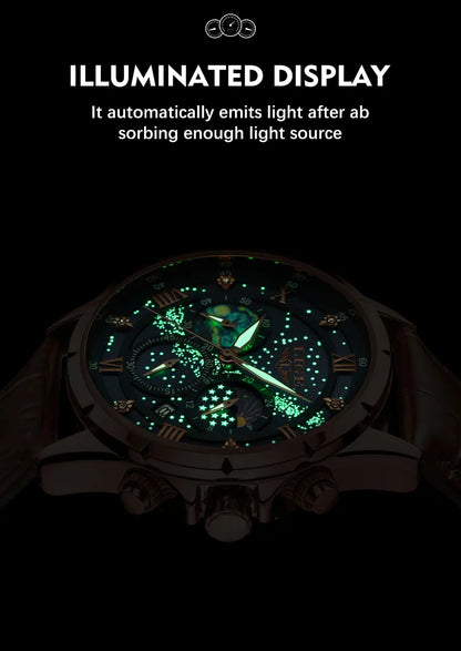 New LIGE Watches Mens Top Brand Luxury Casual Leather Quartz Men's Watch Business Clock Male Sports Waterproof Date Chronograph