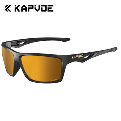KAPVOE Polarized Hiking Fishing Glasses Beach Essentials Road Bike Cycling Sunglasses MTB Bicycle Outdoor Sports golf Eyewear