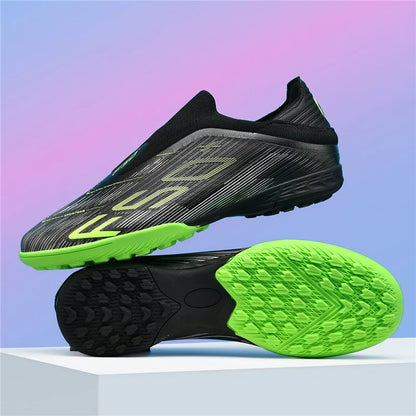 New Men Soccer Shoes Futsal Football Boots Sneakers Match Grass Cleats High-quality Non-Slip Indoor Hot-selling High-top Outdoor