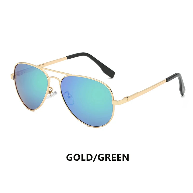 LIOUMO Hochwertige Piloten-Sonnenbrille für Herren, polarisierte Autofahrerbrille für Damen, modische Pilotenbrille, blendfreie Sonnenbrille für Herren