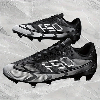 Chaussures de football pour adultes, modèle AG FG, empeigne respirante à séchage rapide, crampons offrant une excellente adhérence, idéales pour les matchs compétitifs et les entraînements d’équipe.