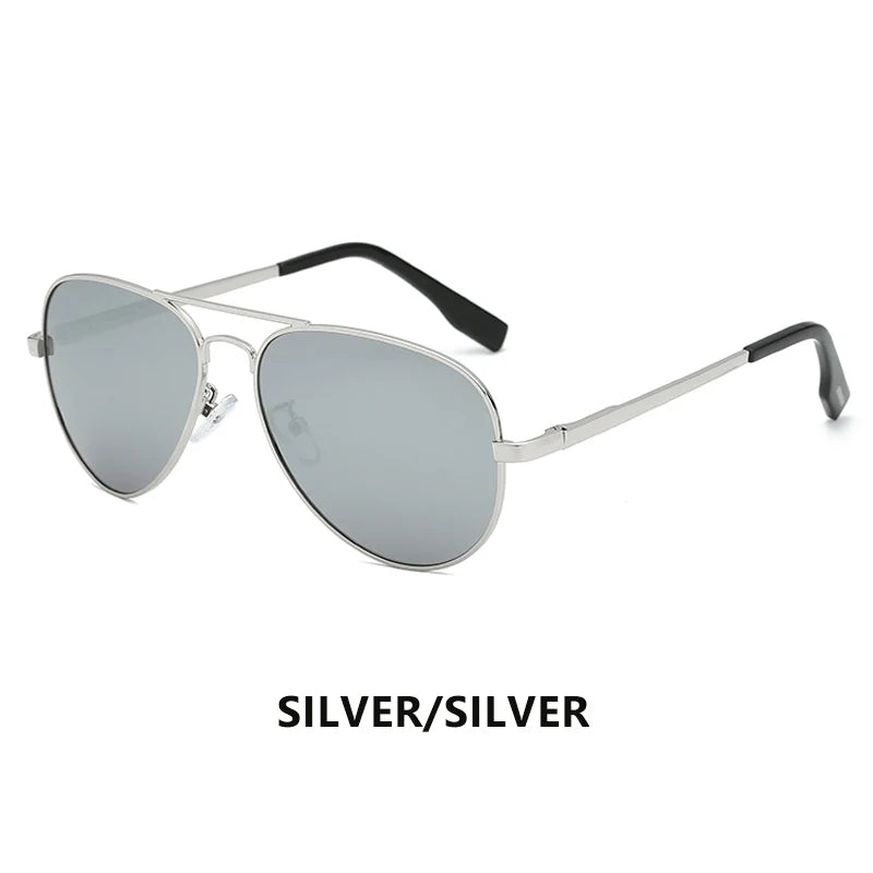 LIOUMO Hochwertige Piloten-Sonnenbrille für Herren, polarisierte Autofahrerbrille für Damen, modische Pilotenbrille, blendfreie Sonnenbrille für Herren