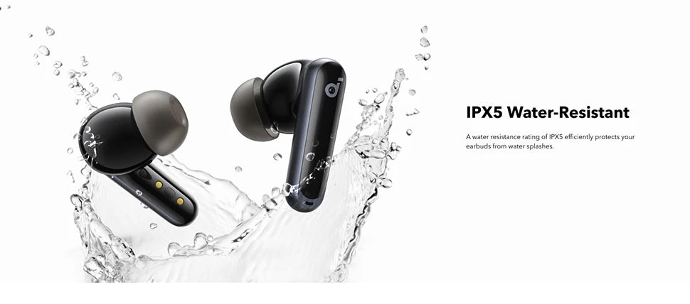 (EU stock) Soundcore P40i by Anker, Wireless Earbuds with ANC, BassUp Technology, 60h Playtime, 2-in-1 Charging Case, IPX5, Bluetooth