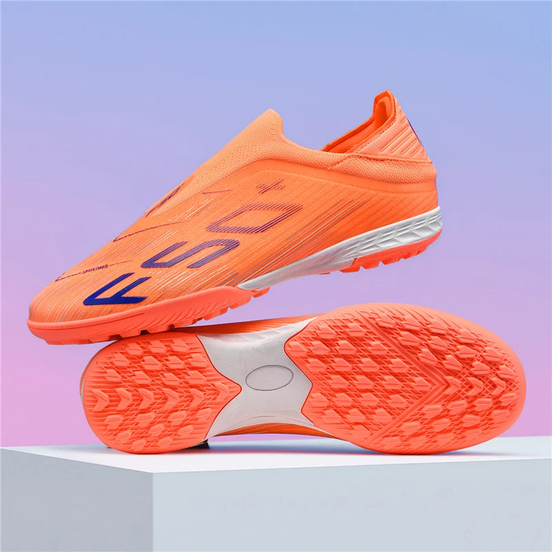 New Men's Football Boots Futsal Non Slip Turf Comfortable Ultralight Fg Grass Cleats Soccer Shoes Sport Indoor Adult Non-Slip