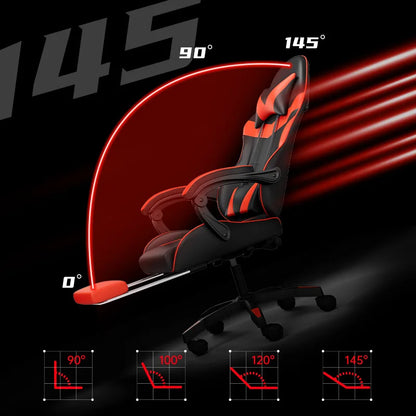 Gaming Chair Ergonomic Computer Desk Chair Reclining Home Office Gaming Chair with Back Support for Extended Sessions Game Chair