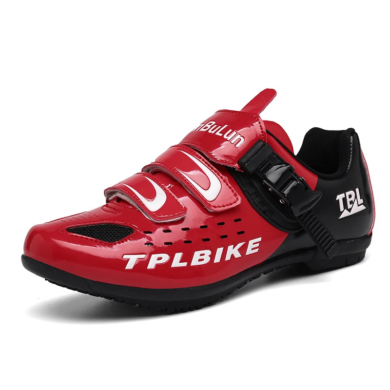 New Men's and Women's Bicycle Shoes,Outdoor Cycling Shoes,Three Functional Soles,Professional Training Shoes