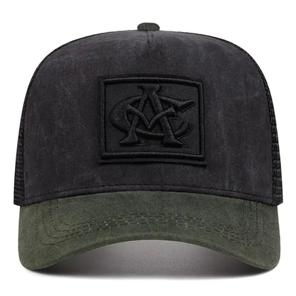 2025 New Simple Fashion Breathable Mesh Hat CA Embroidered Hip Hop Hat Outdoor Daily Leisure Decoration Hat Unisex Baseball Hat