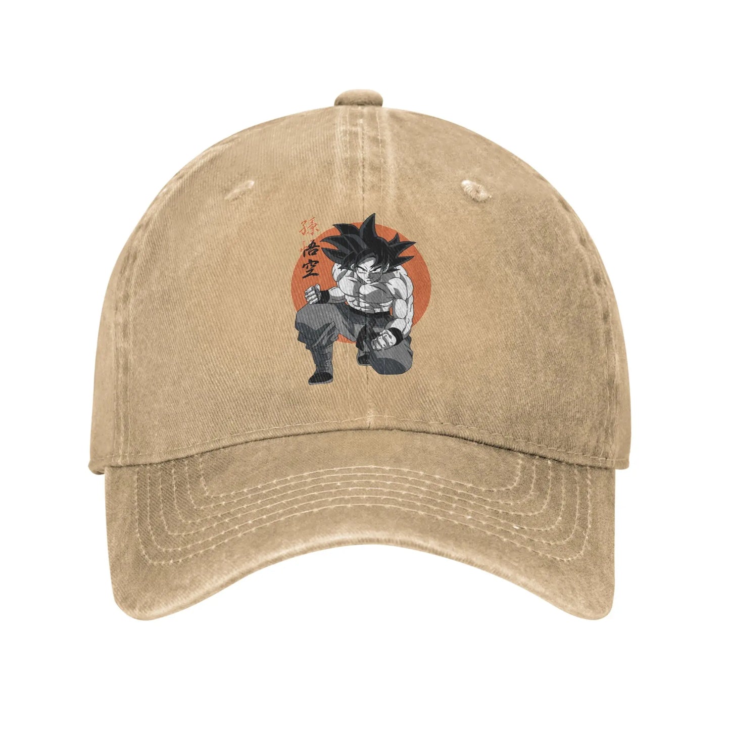 Classic DBZ dragon ball Goku Anime Baseball Caps Men Women Distressed Denim Washed Sun Cap Outdoor Running Adjustable Hats Cap