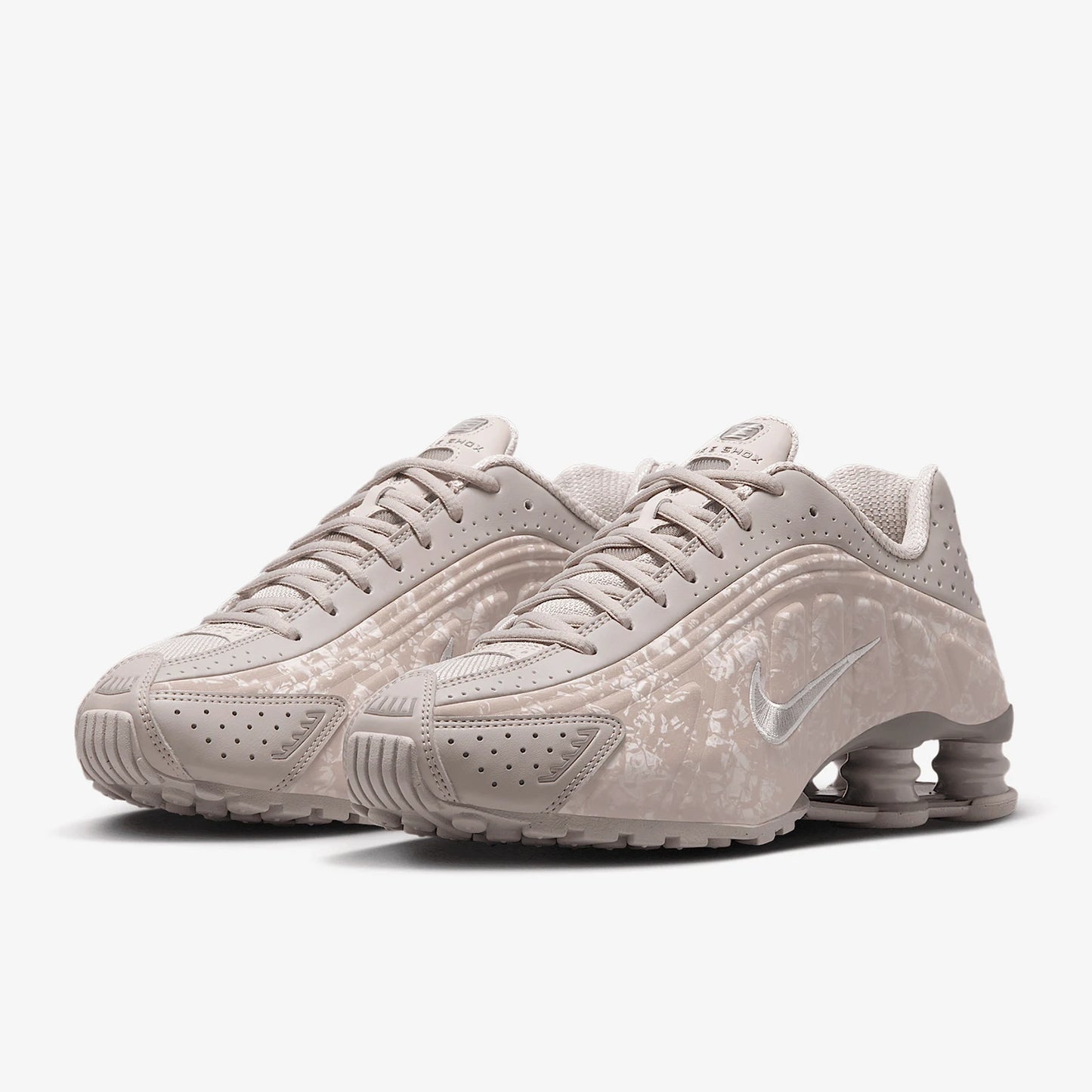 Nike genuine Shox R4 Women's Cushioned Low-Cut Running Shoes HV0934-001