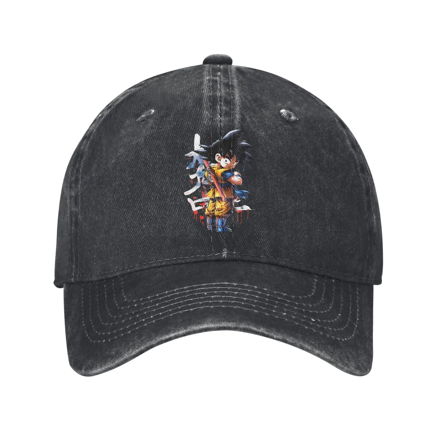 Dragon Ball Kakarot Goku Baseball Caps Vintage Distressed Denim  Sun Cap Men Women Outdoor Workouts Unstructured Soft Caps Hat