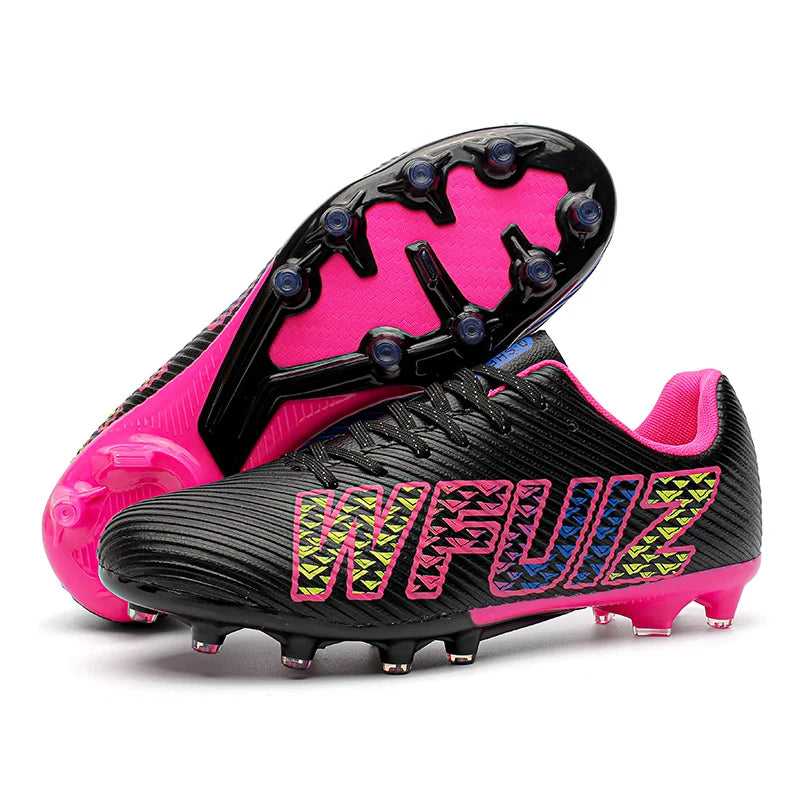 Nouvelles chaussures de football professionnelles pour garçons et filles, ultralégères, pour entraînement et match, crampons antidérapants pour gazon, livraison directe, chaussures de football pour garçons