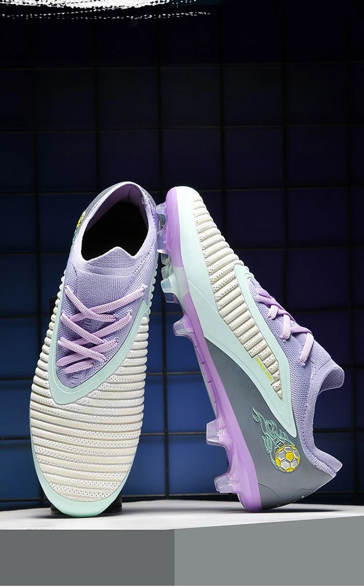 Zapatillas de fútbol profesionales para hombre, nuevas, de alta calidad, rápidas, con tacos para césped artificial, botas profesionales para campo de fútbol, zapatilla baja