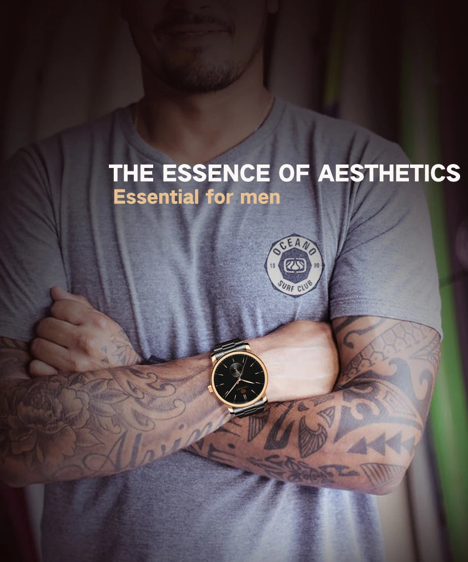 2024Famous Luxury Brand Men's Watches Mechanical Movement Leather Strap Automatic Self-winding Clock Male Big Dial Wrist Watches