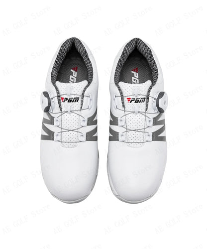 PGM Boys Girls Golf Shoes Light Weight Soft and Breathable Waterproof Anti-slip Universal Outdoor Sports Shoes XZ127