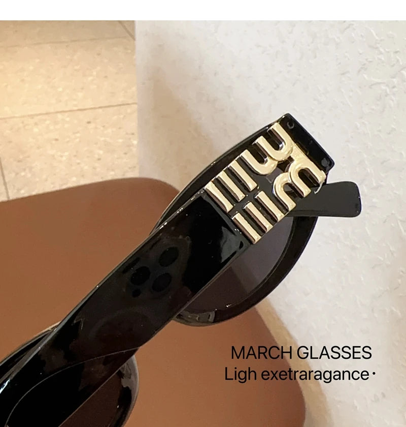 2026 New Fashion Oval Sunglasses Women Men Trendy Cool Sun Glasses Ladies Street Shot Retro Premium Eyewears Gafas De Sol UV400