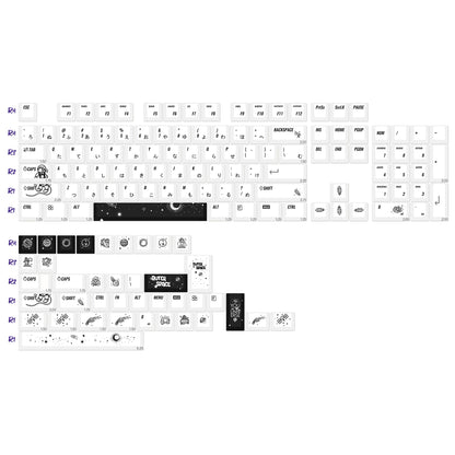 KBDiy GMK Modern Dolch Keycaps Retro PBT Keycap Cherry Profile for Cherry Gateron Kailh MX Switches 60 Mechanical Keyboard Gamer