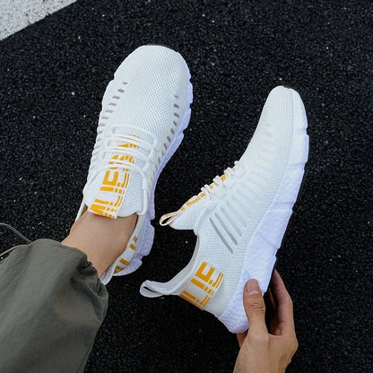 Hommes chaussures décontractées baskets respirant athlétique léger en plein air course chaussures de sport pour hommes marche Tennis Jogging chaussures