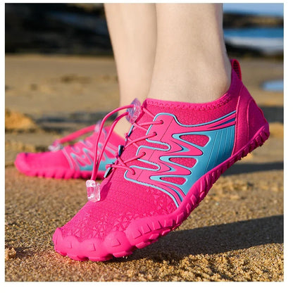 Unisex Water Shoes Quick-Dry Aqua Shoes Drainage Wading Shoes Beach Sports Swim Sandals Yoga Barefoot Diving Surfing Sneakers