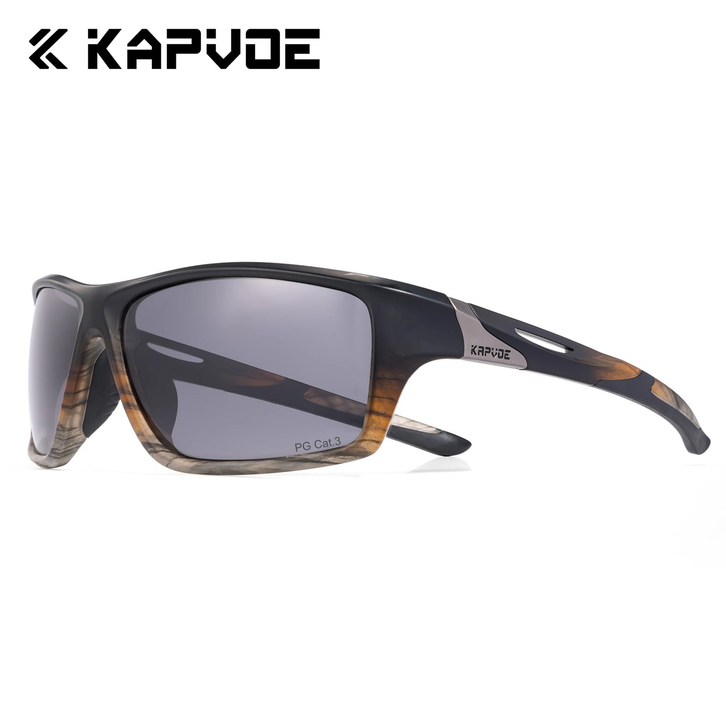 KAPVOE Polarized Hiking Fishing Glasses Beach Essentials Road Bike Cycling Sunglasses MTB Bicycle Outdoor Sports golf Eyewear