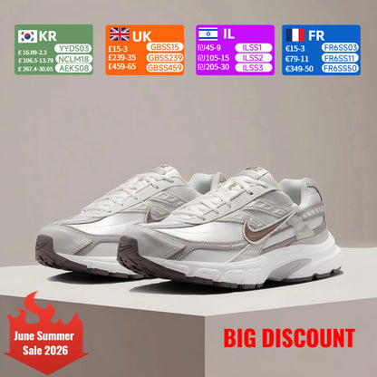 NIKE INITIATOR Breathable Running Shoes Retro Running Shoes Slip-Resistant & Durable Cushioning Design Black IB4339-001
