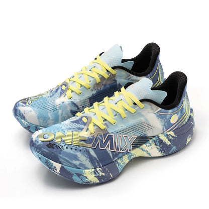 ONEMIX-Nylon Carbon Board Marathon Running Racing Shoes, Professional Stable Support, Shock-relief, Ultra-light Rebound Sneaker