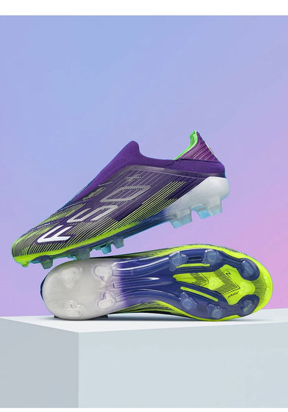 New Men's Football Boots Grass Cleats Futsal Comfortable Turf Soccer Shoes Sport Ultralight Fg Non Slip Indoor Adult Non-Slip