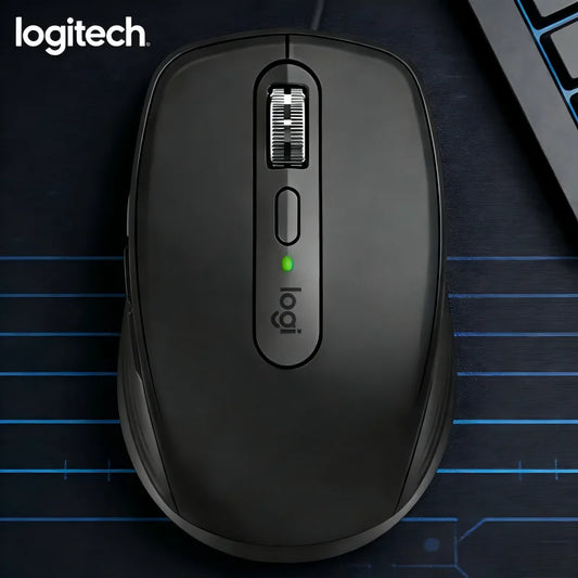 Logitech MX Anywhere 3S Mouse seamlessly switches across 3 devices! A portable office tool compatible with multiple systems