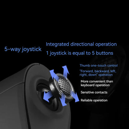 ZELOTES C-18 Vertical Mouse 11 Key Optical Mouse RGB Joysticks Programmable Laser Gaming Mice For PC Computer Gamer
