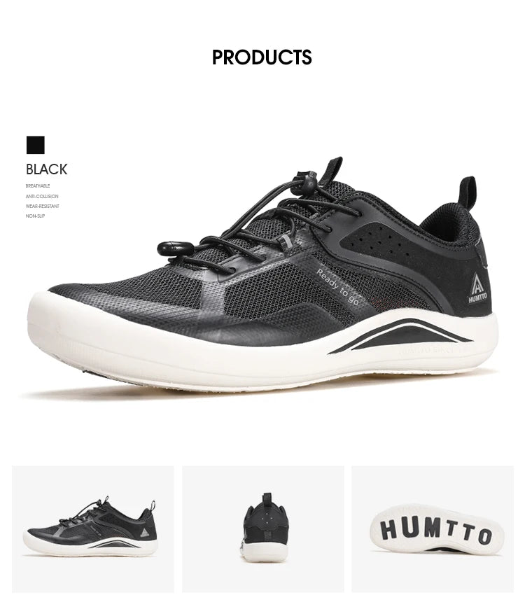 HUMTTO Breathable Walking Shoes for Men Luxury Casual Men's Sneakers Designer Sports Jogging Running Trainers Summer Man Sneaker