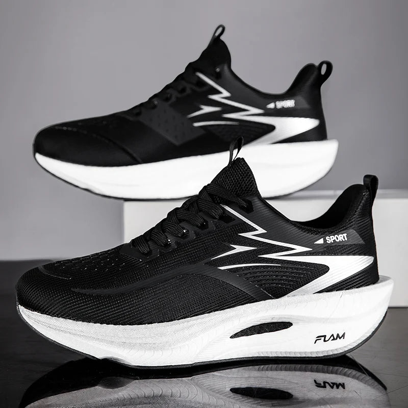 NEW Men Sports Running Shoes Off Marathon Breathable Light Comfortable Athletic Sneakers Jogging Basketball Tenis Air Cushion