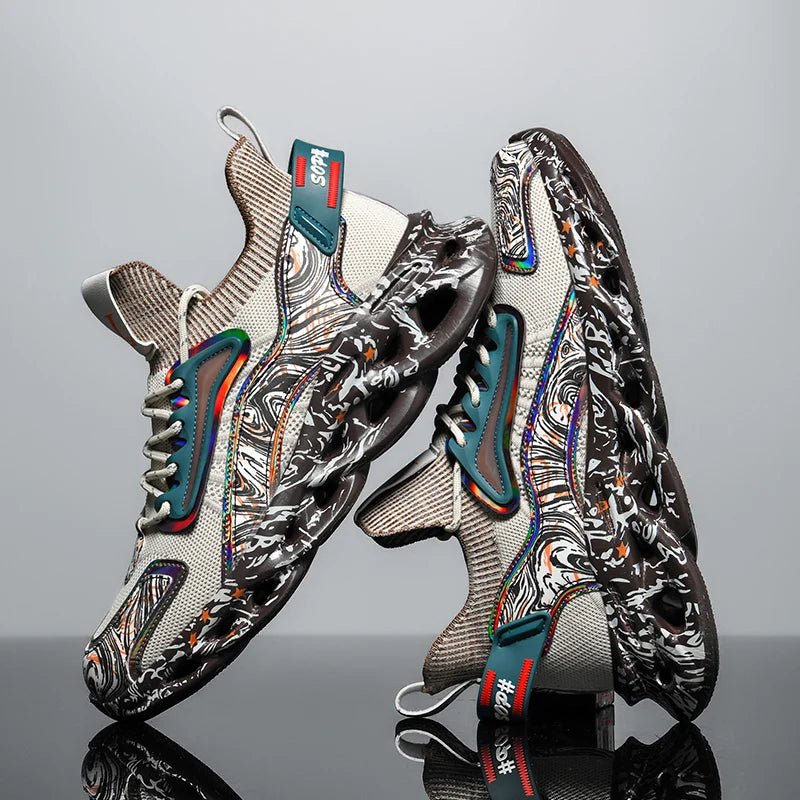 chaussure Hommes chaussures baskets hommes hommes chaussures décontractées tenis chaussures de luxe formateur course blanc cassé chaussures mode mocassins chaussures de course pour hommes