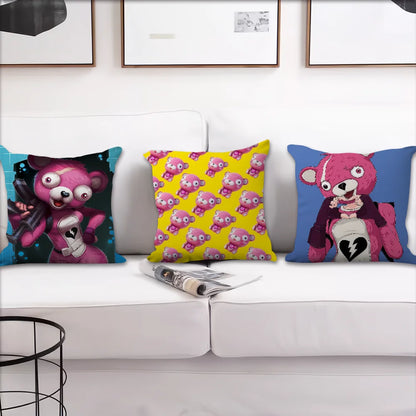 F-FORTNITE Cuddle Team Leader cushion cover For Pillow Printing Sofa Decoration Home CarRoom Coffee Shop Office NordicSimplicity
