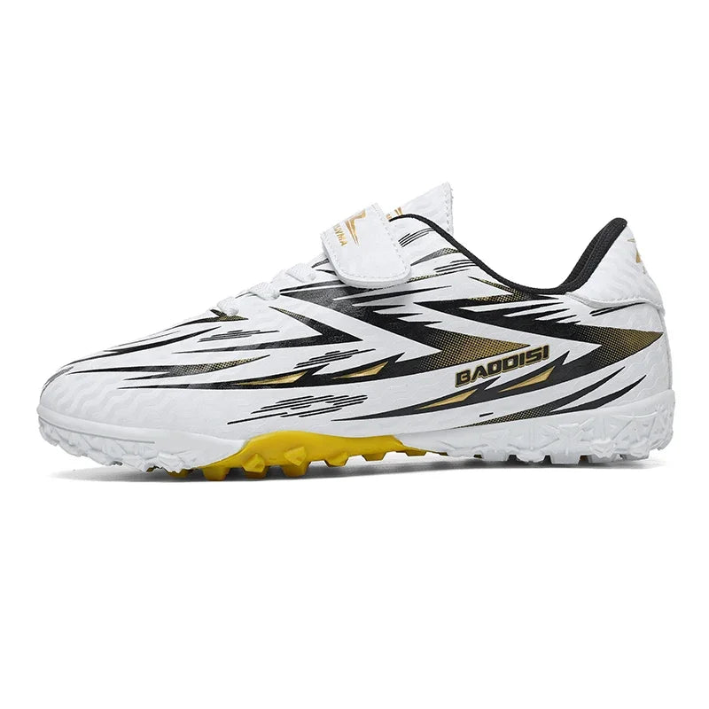 Nouvelles chaussures de Football enfants antidérapant société crampons chaussures de Football enfants salle terrain de Football bottes rapide professionnel Sneaker28-39