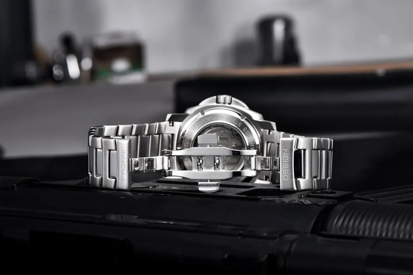 PAGANI DESIGN 2026 Original 43MM Men's Automatic Mechanical Watch NH39 200M Waterproof AR Sapphire Mirror Watches For Men