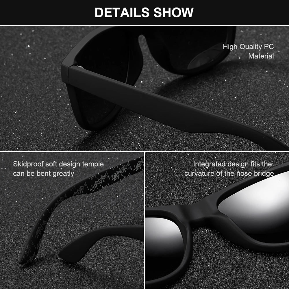 BARCUR Brand Men Sports Sunglasses Women Ultra Light PC High-quality Frame UV400 Outdoor Activity Driving Cycling Sunglasses