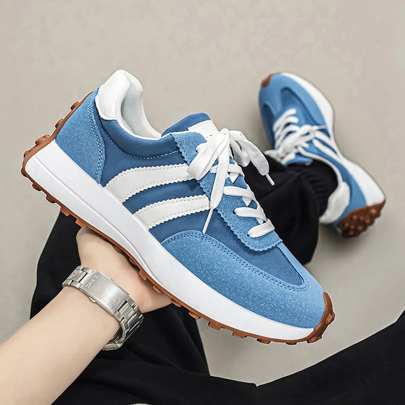 PARZIVAL Chaussures Décontractées Homme Baskets de Sport Mode Plateforme Chaussures de Course Homme Sneakers Zapatillas Deportivas Hombre