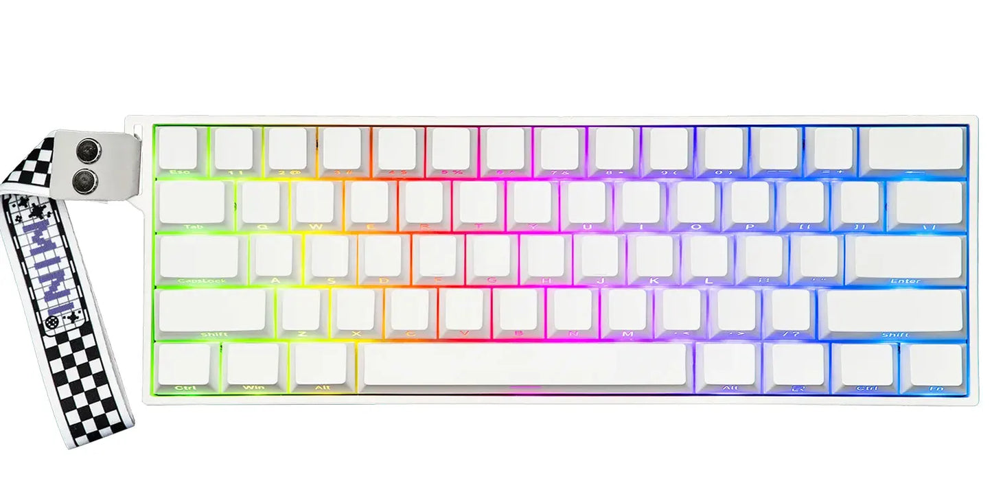 AULA Mini60 HE/Pro/Max 60% Magnetic Switch Keyboard RGB Tri Mode Wireless Mechanical Keyboard 8000Hz 0.01mmRT for Pc Gamer Gifts
